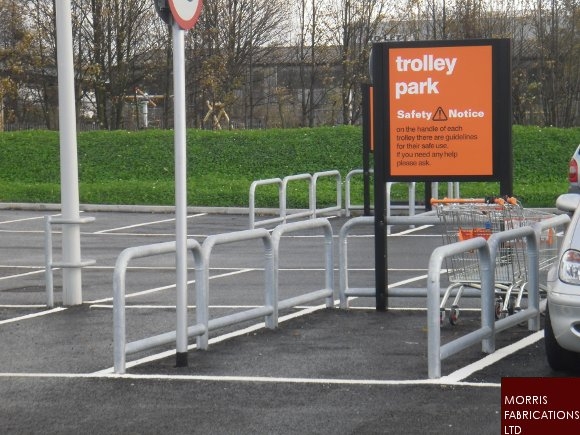 Trolley park.