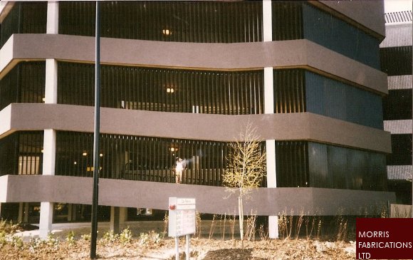 Security louvres.