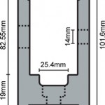 Aluminium U-channel