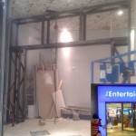 Shop front steelwork, Bluewater Entertainer